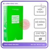 (Che Tên) BCS Có Gai Sagami Xtreme Green 0.04 mm 10s Chính Hãng - Snapshop