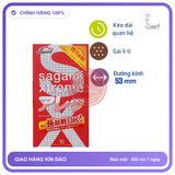(Che Tên) Bao cao su có gai kéo dài thời gian Sagami Xtreme Feel Long - Hàng Mới Về
