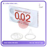 (Che Tên) Bao cao su siêu mỏng Sagami Original 0.02 Hỗ Trợ 24/7