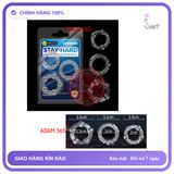 (Che Tên) Bộ 3 vòng bi Meleon đeo dương vật cho nam 217172 Hỗ Trợ 24/7