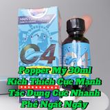 Popper mỹ 30ml, Hàng Chính Hãng Cực Mạnh, Hít Xong Phê Tức Thì, Che Tên 