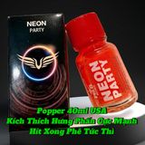 Popper 40ml USA, Mẫu Mới, Kích Thích Cực Mạnh, Hít Xong Phê Liền, Che Tên 