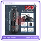 (Che Tên) Cốc rung cực mạnh có kết nối app Leten Grenade kèm gel Jex Hộp Trắng Kín