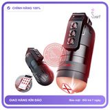 (Che Tên) Cốc rung cực mạnh có kết nối app Leten Grenade kèm gel Jex Hộp Trắng Kín