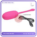 (Che Tên) Trứng Rung Sạc USB Siêu Mạnh Giá Rẻ Pretty Love Kirk Hộp Trắng Kín