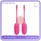 (Che Tên) Trứng Rung Sạc USB Siêu Mạnh Giá Rẻ Pretty Love Kirk Hộp Trắng Kín