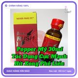 (Che Tên) Chai Hít Kích Thích Tăng Cường Hưng Phấn Cho Nam Nữ, Popper 30ml USA Cao Cấp Bảo Đảm