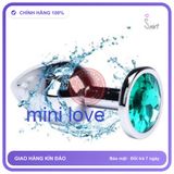 (Che Tên) Phích cắm hậu môn inox đính đá cao cấp,dụng cụ mở rộng hậu môn - Snapshop