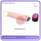 (Che Tên) Dương vật giả cầm tay 2 pin rung ngoáy,chống thấm nước - Hàng Mới Về