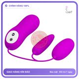 (Che Tên) Trứng Rung 2 Đầu Giá Rẻ Pretty Love Irma Cao Cấp Bảo Đảm