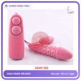 (Che Tên) Trứng Rung Tình Yêu Kích Thích Kèm Dương Vật Giả Mini Có Bi Cực Khoái 203674 Chuẩn Auth