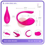 (Che Tên) Trứng Rung Cao Cấp Kết Nối App Lovense Lush 3 Chuẩn Auth