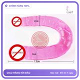 (Che Tên) Dương vật giả cầm tay silicon cao cấp,dương vật giả 2 đầu Chuẩn Auth