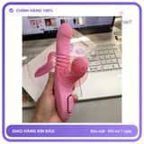 (Che Tên) Máy Massager dương vật giả hút và tỏa nhiệt cao cấp sạc điện Chuẩn Auth