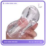 (Che Tên) Cốc âm đạo giả cầm tay trong suốt,cốc silicon mềm mịn - Hàng Mới Về