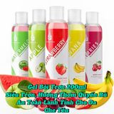 Gel bôi trơn, hương trái cây 200ml, siêu trơn, an toàn lành tính, dễ rửa