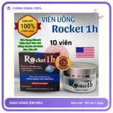 (Che Tên) Thuốc Rocket 1h, Hàng Chính Hãng Cực Mạnh, Có Tem Chống Hàng Giả, Tác Dụng Cực Mạnh - Hàng Mới Về