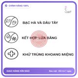 (Che Tên) Nước Băng Hỏa BJ Oral Water Chính Hãng Nhật Bản Hộp Trắng Kín