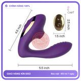 (Che Tên) Máy rung âm đạo massage vùng kín Double Orgasm Didi 2 in 1 Cao Cấp Bảo Đảm