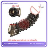 (Che Tên) BAO CAO SU ĐÔN TĂNG KÍCH THƯỚC 175 x 4,7 SIÊU ĐÁNG YÊU (MỀM MẠI DỄ SỬ DỤNG) Giao Nhanh Toàn Quốc