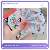 (Che Tên) Tem Vinix Hàn Quốc HỘP 10 TEM Chuẩn Hãng Giao Nhanh Toàn Quốc