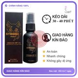 (Che Tên) Xịt Hỗ Trợ Kéo Dài Thời Gian quan hệ Cho Nam Chai xịt Balan Strong men kéo dài thời gian - Chai 30ml 193383 Giao Nhanh Toàn Quốc