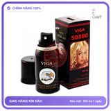 (Che Tên) Xịt kéo dài thời gian quan hệ cho nam Super Viga 50000 Spray Chống Xuất Tinh Sớm chính hãng có tem chống hàng giả -lọ 45ml Bảo Mật Tuyệt Đối