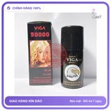 (Che Tên) Xịt kéo dài thời gian quan hệ cho nam Super Viga 50000 Spray Chống Xuất Tinh Sớm chính hãng có tem chống hàng giả -lọ 45ml Bảo Mật Tuyệt Đối