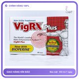 (Che Tên) Viên Uống Hỗ Trợ Tăng Cường Sinh Lý Nam Cao Cấp VigRX Plus USA Hỗ Trợ 24/7