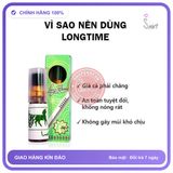 (Che Tên) Xịt Lạnh Long Time Hỗ Trợ Kéo Dài Thời Gian Giá Rẻ Chuẩn Auth