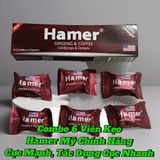 Combo 6 Viên Kẹo Hamer Mỹ Chính Hãng, Cực Mạnh,Tác Dụng Tức Thì, Che Tên 