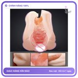 (Che Tên) Âm đạo giả 2 đầu silicon cao cấp có rung Secwell tặng gel Nhật Bản Bảo Mật Tuyệt Đối