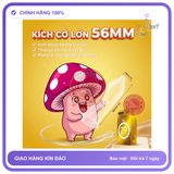 (Che Tên) (Snapshop) Bao Cao Su Size Lớn 56mm CARE 29 Parisian Hương Nước Hoa Chính Hãng Hộp Trắng Kín