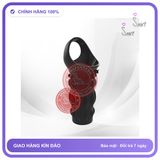 (Che Tên) (Snapshop) Bao cao su đôn dên Chisa Renegade Power Cage - Black Chính Hãng Hỗ Trợ 24/7