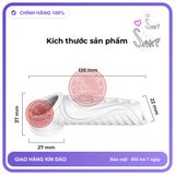 (Che Tên) (Snapshop) Bao cao su đôn dên Shelly Play Parker hở quy đầu Chính Hãng 767319 Hỗ Trợ 24/7