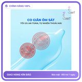 (Che Tên) (Snapshop) Bao cao su Okamoto 0.03 Platinum - Siêu mỏng, không mùi - Hộp 3 cái Chính Hãng 767314 Hộp Trắng Kín