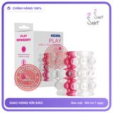 (Che Tên) (Snapshop) Bao cao su đôn dên khúc Shelly Play Sensory (Giao ngẫu nhiên) Chính Hãng Hộp Trắng Kín