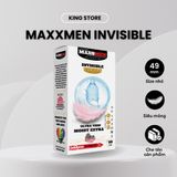 Bao Cao Su Siêu Mỏng PlayAh Maxxmen Rainbow Invisible Gel Cao Cấp Chính Hãng