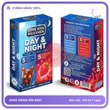 (Che Tên) Bao Cao Su LoveKiss Maxxmen Day&Night Siêu Mỏng Truyền Nhiệt Hương Cola Kéo Dài Thời Gian - Hộp 10 Cái - Snapshop