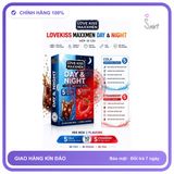 (Che Tên) Bao Cao Su LoveKiss Maxxmen Day&Night Siêu Mỏng Truyền Nhiệt Hương Cola Kéo Dài Thời Gian - Hộp 10 Cái - Snapshop