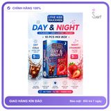 (Che Tên) Bao Cao Su LoveKiss Maxxmen Day&Night Siêu Mỏng Truyền Nhiệt Hương Cola Kéo Dài Thời Gian - Hộp 10 Cái - Snapshop