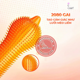 (Snapshop) Bao cao su OLO Spike G - 2080 gai mềm - Hộp 10 cái Chính Hãng