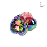 (Snapshop) Phích Cắm Hậu Môn Maxtrix Mont Rainbow Heart Gem Plug Chính Hãng