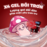 (Snapshop) Bao Cao Su Xtoy King Ring Gai Lớn Hương Dâu Chính Hãng