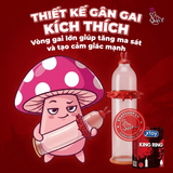 (Snapshop) Bao Cao Su Xtoy King Ring Gai Lớn Hương Dâu Chính Hãng