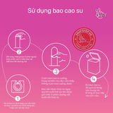 (Snapshop) Bao Cao Su Size Lớn 56mm Siêu Mỏng Okamoto 0.02 PU Chĩnh Hãng Mỹ Chính Hãng