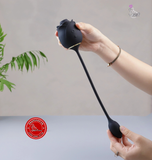 (Snapshop) Máy massage rung thổi 2 đầu Lovehoney Dark Blushing Rose Chính Hãng