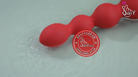 (Snapshop) Đồ chơi cửa sau Butt Plug Flower xoắn rung ngoáy 10 chế độ từ xa Chính Hãng