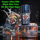 Chai Hít Siêu Phê, Popper 40ml USA,Dòng Cao Cấp Cực Mạnh, Phê Ngất Ngây 