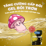 (Snapshop) Bao Cao Su Xtoy King Gem 7 Bi Lớn Hương Vani Chính Hãng